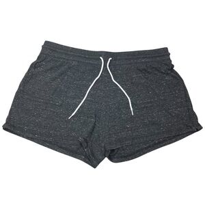Athletic Works Gray Athletic Shorts Lightweight Elastic Waist